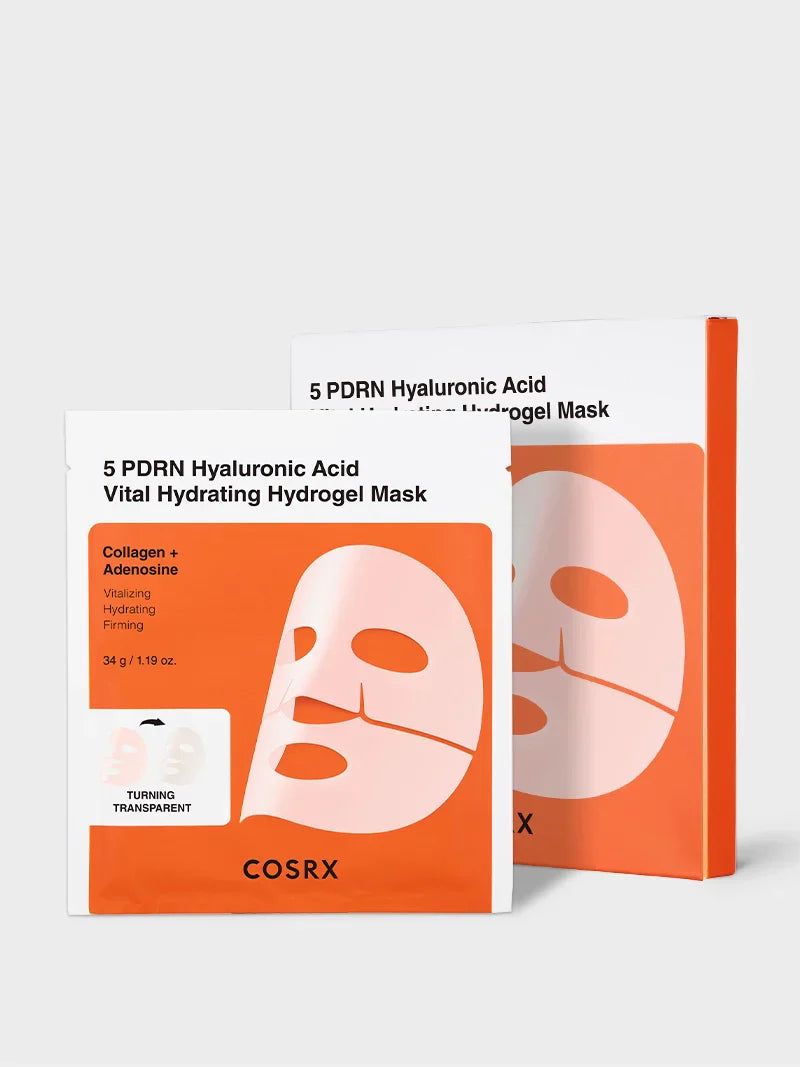 COSRX 5 PDRN Hyaluronic Acid Vital Hydrating Hydrogel Mask [SWD8U]