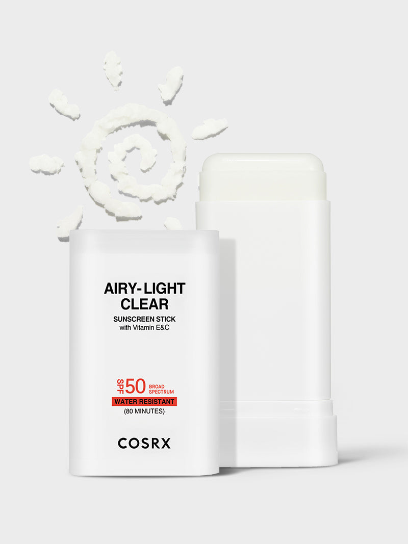 COSRX AIRY-LIGHT OIL CONTROL CLEAR SUNSCREEN STICK SPF 50 [C91EM]
